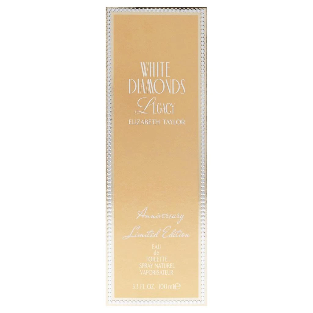 Elizabeth Taylor White Diamonds Legacy by  for Women - 3.3 oz EDT Spray 5