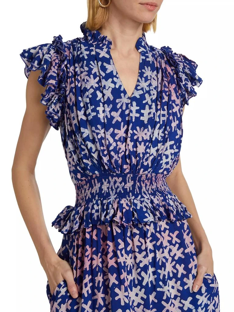 Busayo Bukola Printed Tiered Dress 6
