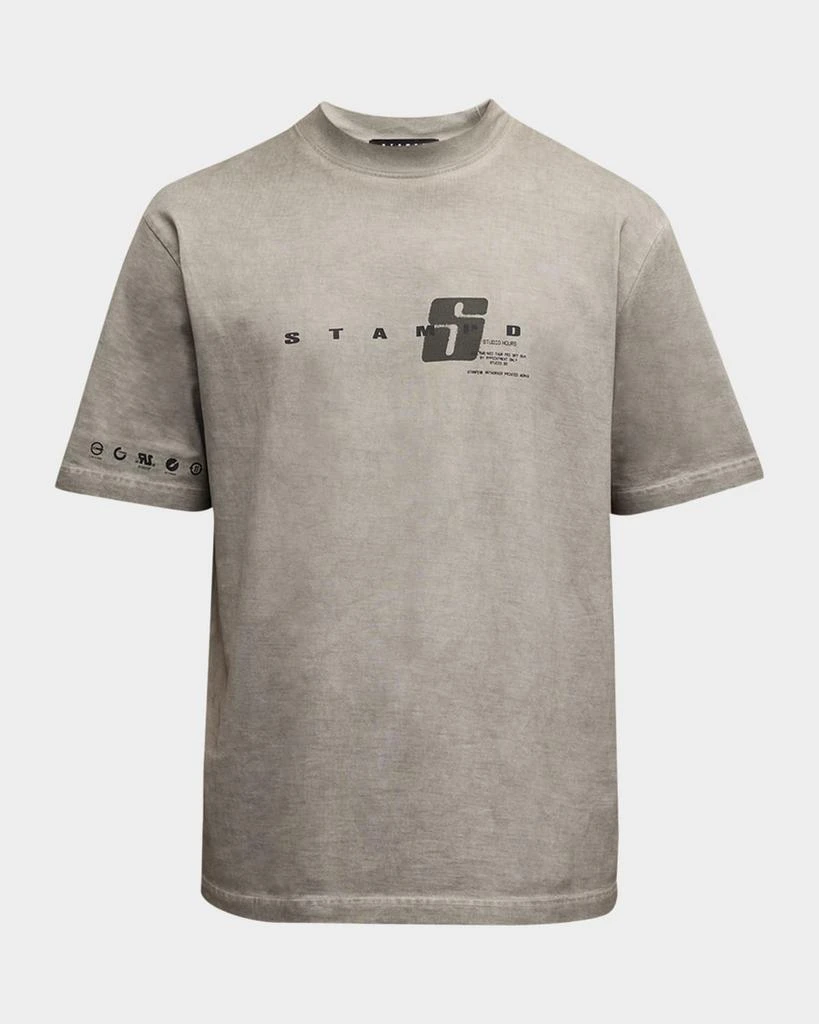 Stampd Men's Oil-Washed Transit Relaxed T-Shirt 1