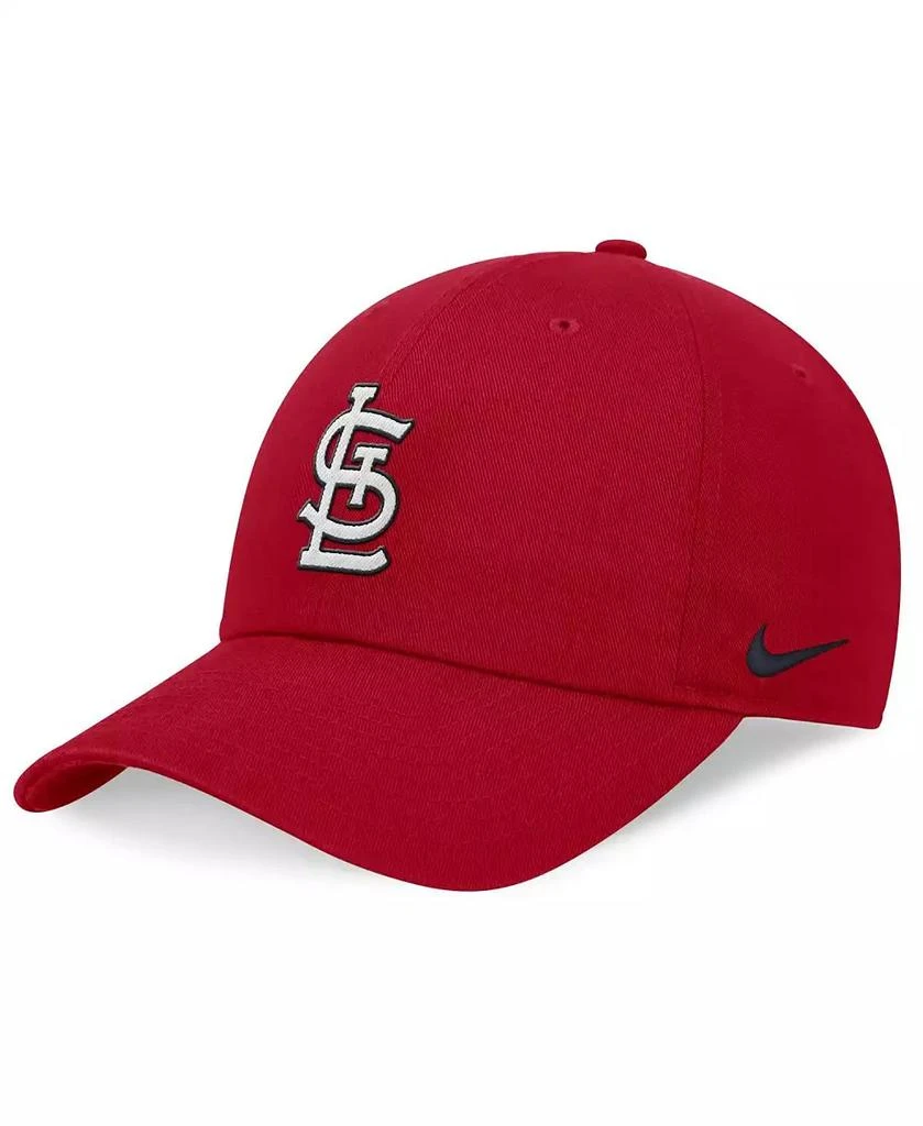 NIKE Men's Red St. Louis Cardinals Evergreen Club Adjustable Hat 1