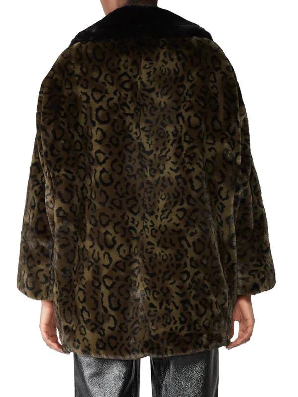 The Kooples Leopard Faux Fur Coat 2