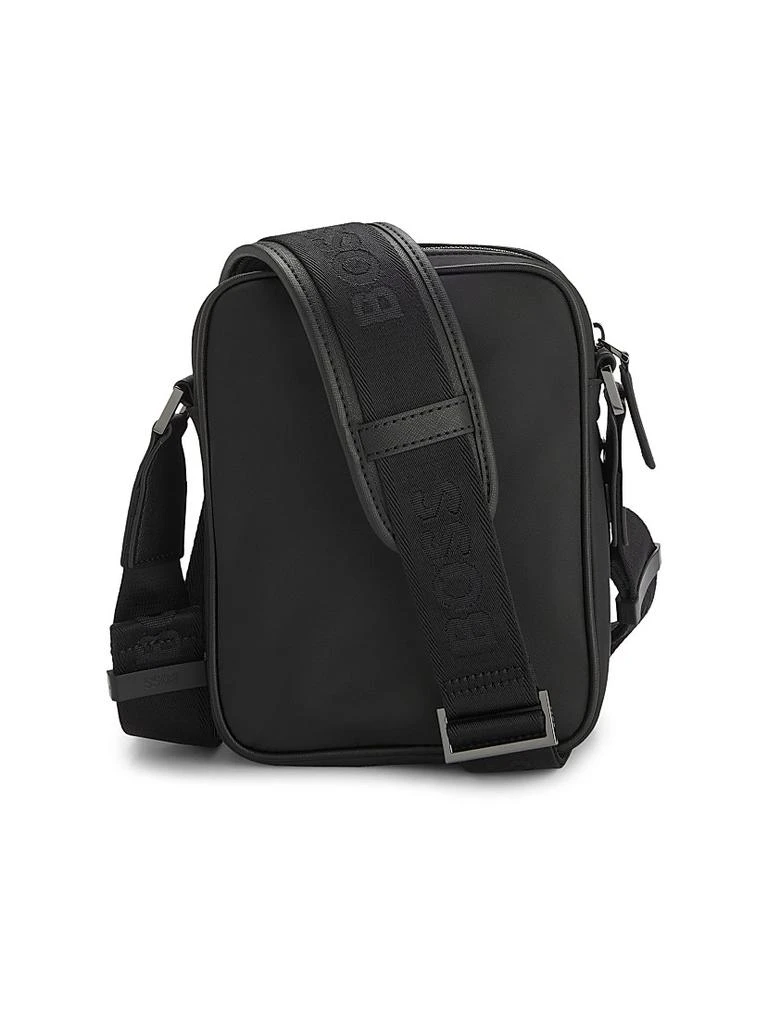 Hugo Boss Twill Reporter Bag with Double B Monogram 5