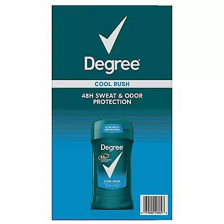 Degree Degree Men Dry Protection Antiperspirant, Cool Rush, 2.7 oz., 5 pk. 2