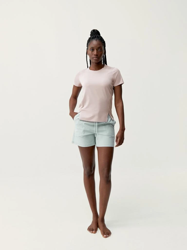 Born Living Yoga Short Lizara - Gris Doux - Femme 3