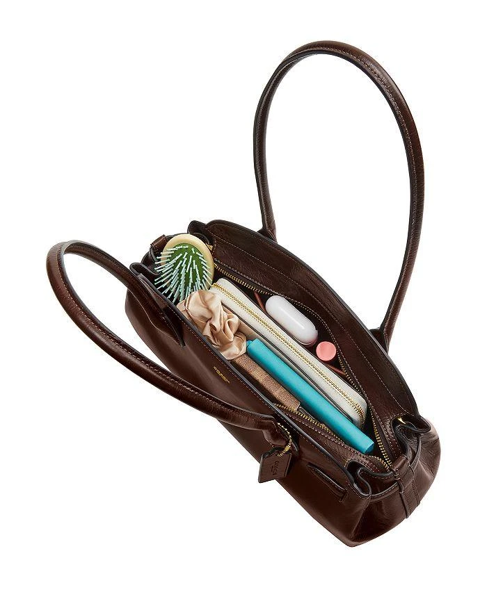 Coach Glazed Empire 34 Medium Leather Carryall Top Handle Bag 6