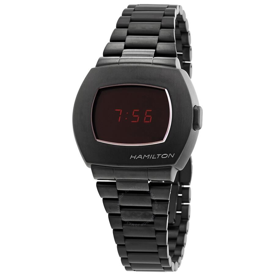 Hamilton American Classic PSR Quartz Digital Black Dial Men's Watch H52404130