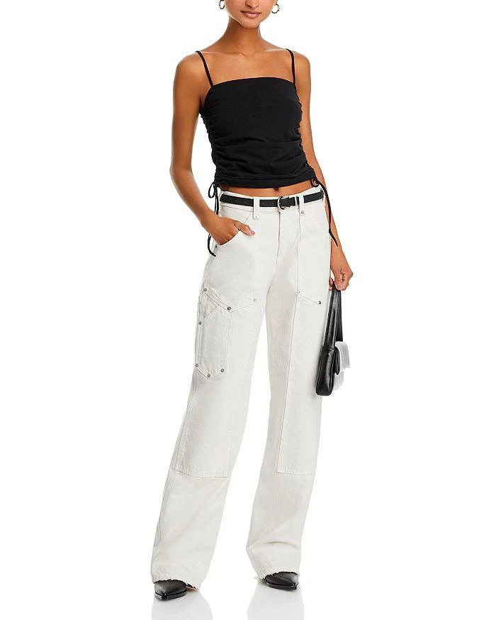 Re/Done Scrunch Tube Tank Top 2