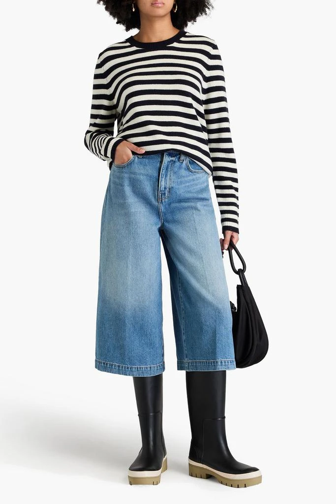 Chinti & Parker Striped wool and cashmere-blend sweater 2