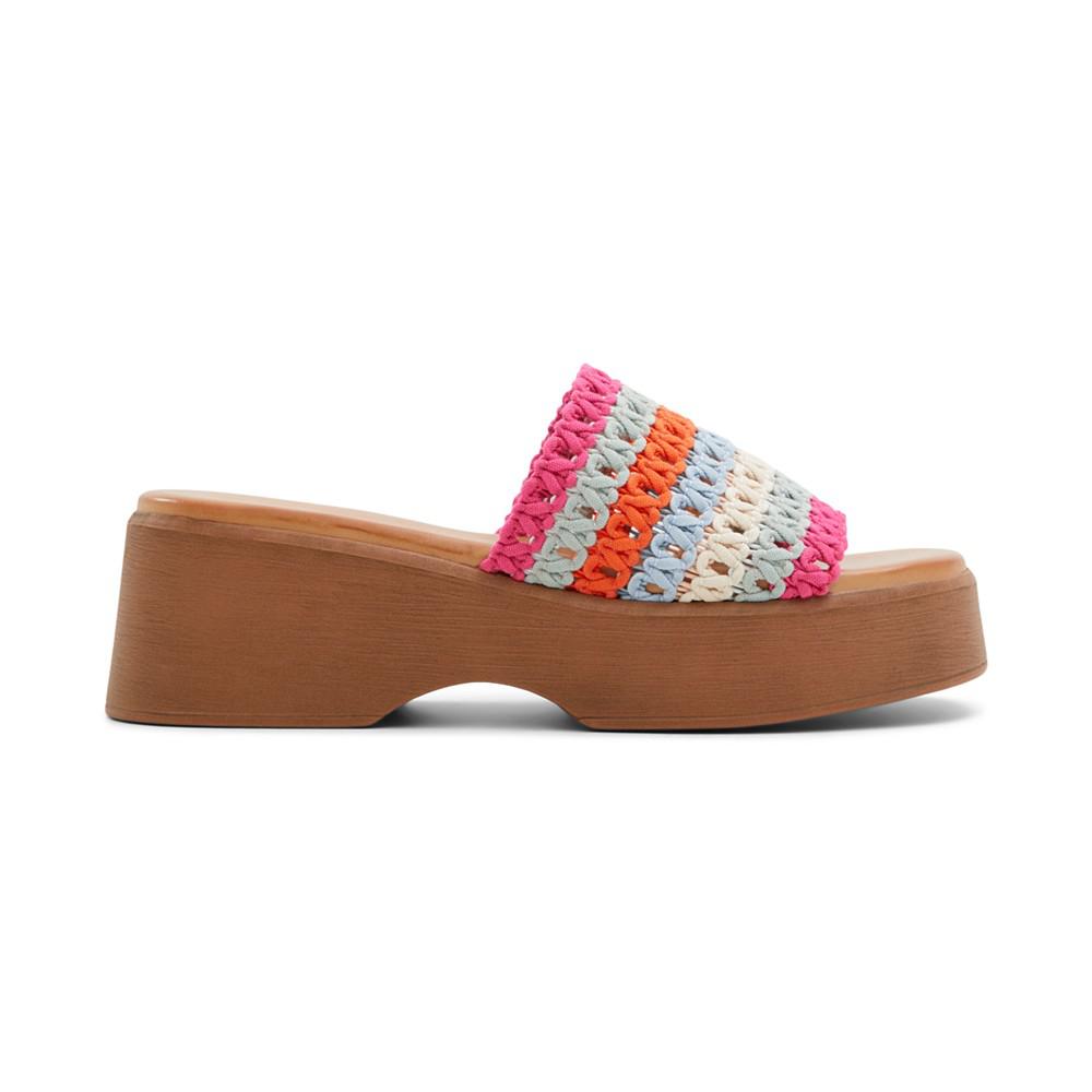 ALDO Women's Yassu Woven Platform Wedge Sandals