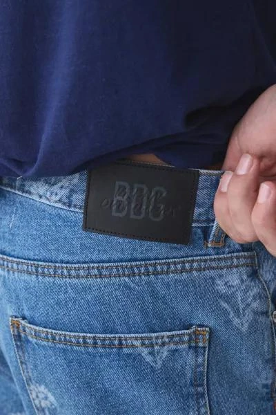 BDG BDG Floral Pattern Baggy Skate Fit Jean 4