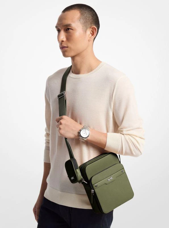Michael Kors Rivington Leather Flight Bag 3