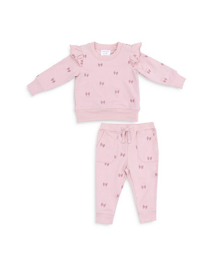 Angel Dear Bows Sweatshirt & Jogger Set - Baby