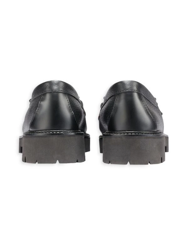G.H. Bass Esther Kiltie Harris Leather Tassel Loafers 3