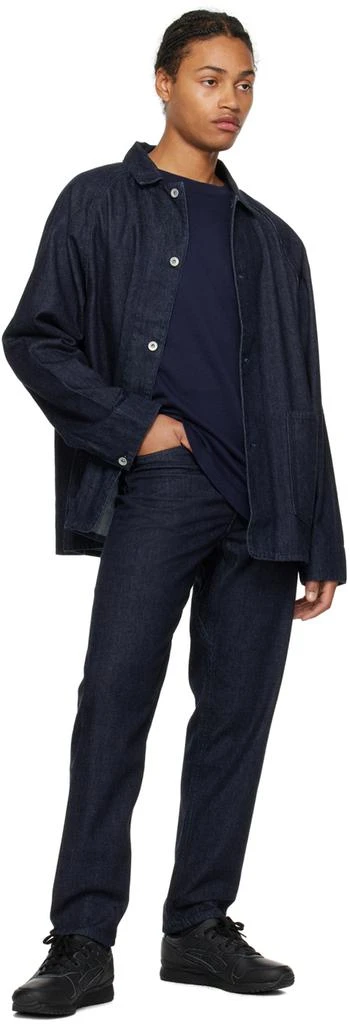 Nanamica Navy Crewneck Sweater 4