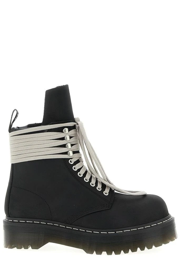 Rick Owens Rick Owens X Dr. Martens Lace-Up Ankle Boots from Cettire