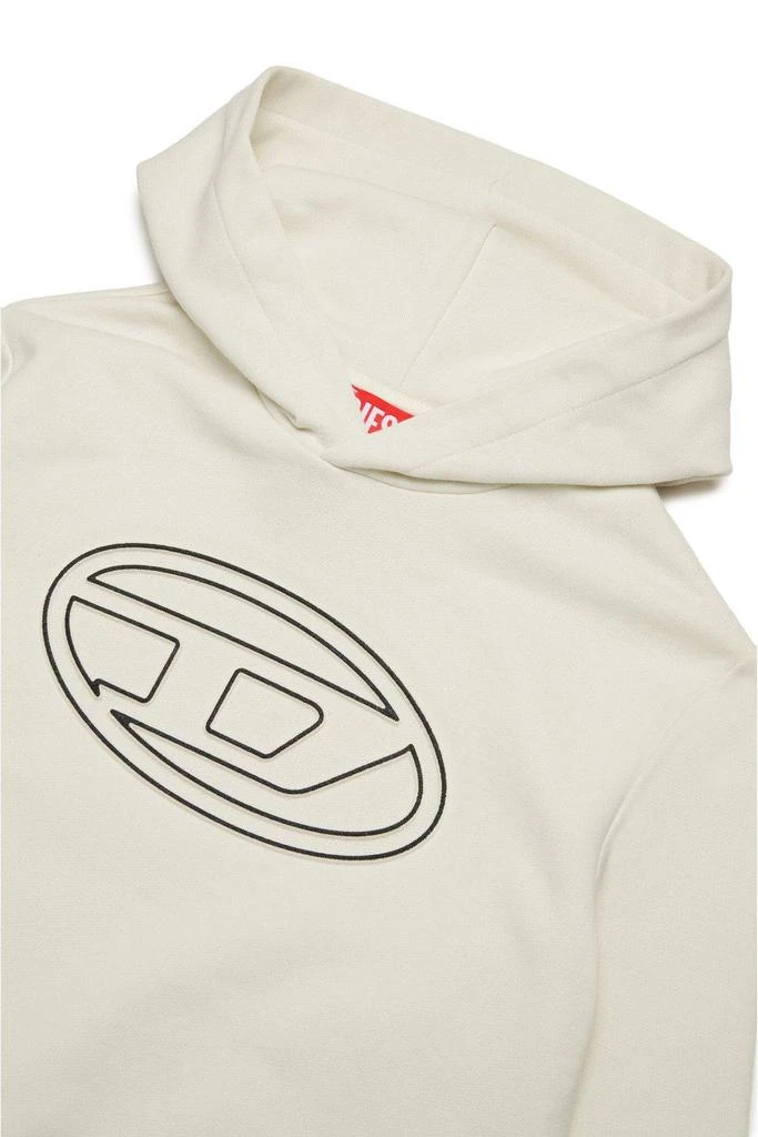 Diesel Logo Detailed Long-sleeved Hoodie 3