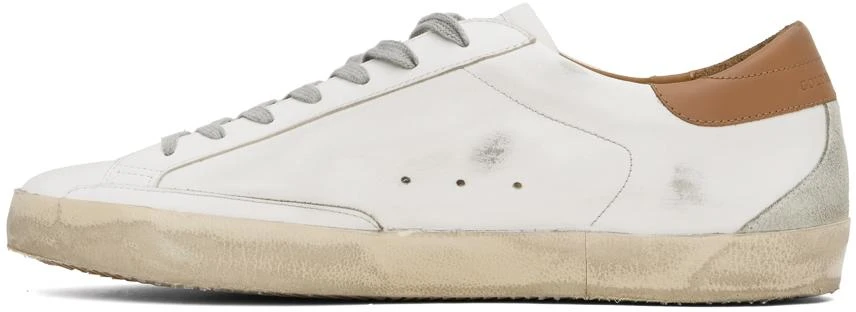 Golden Goose White Super-Star Sneakers 3