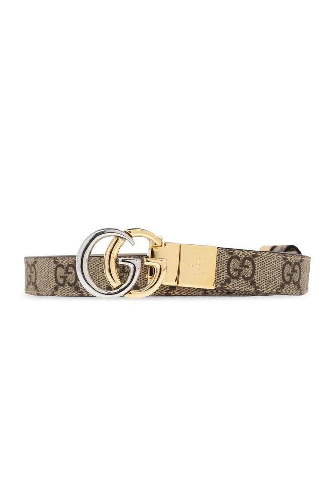 Gucci Gucci Gg Marmont Reversible Thin Belt from Cettire