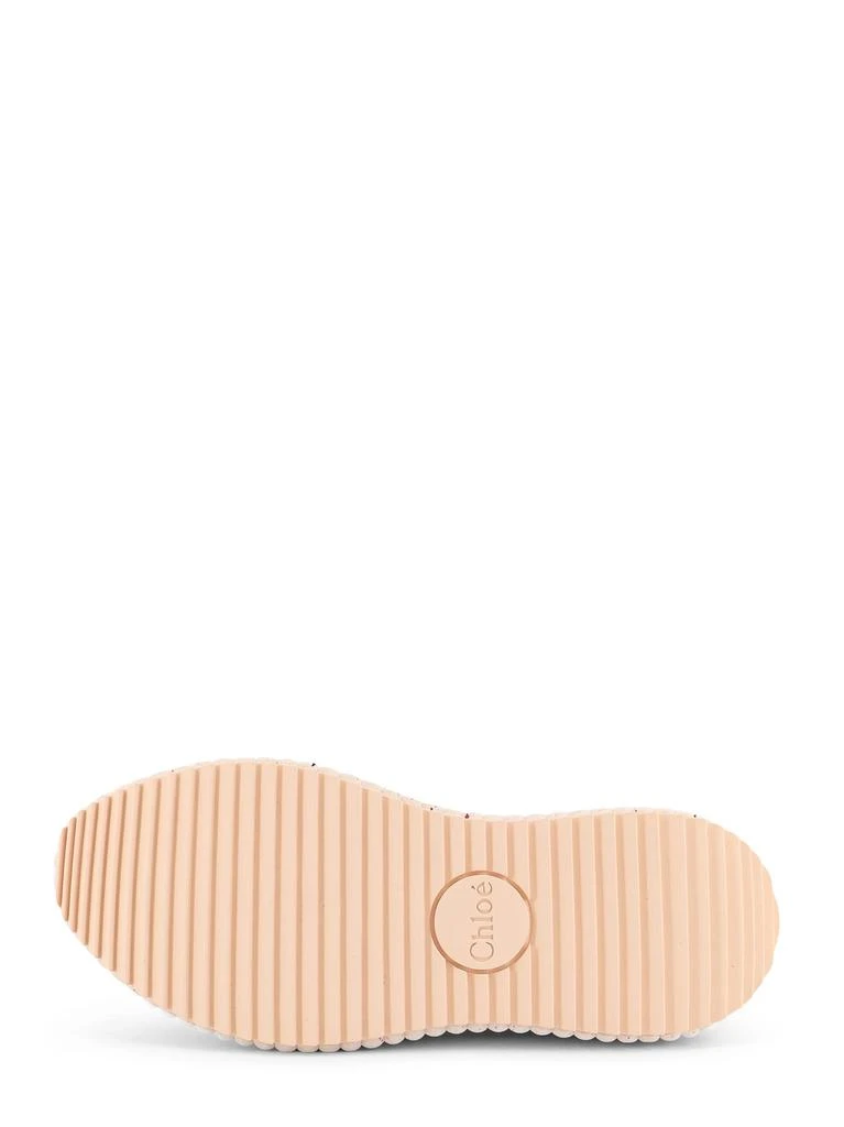 Chloé Nama Low-top Mesh Sneakers With Suede Inserts 2