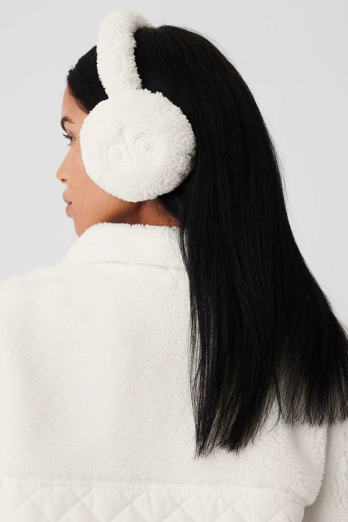 Alo Sherpa Ear Muffs - Ivory 3