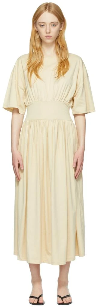 Totême Tan Organic Cotton Maxi Dress 1