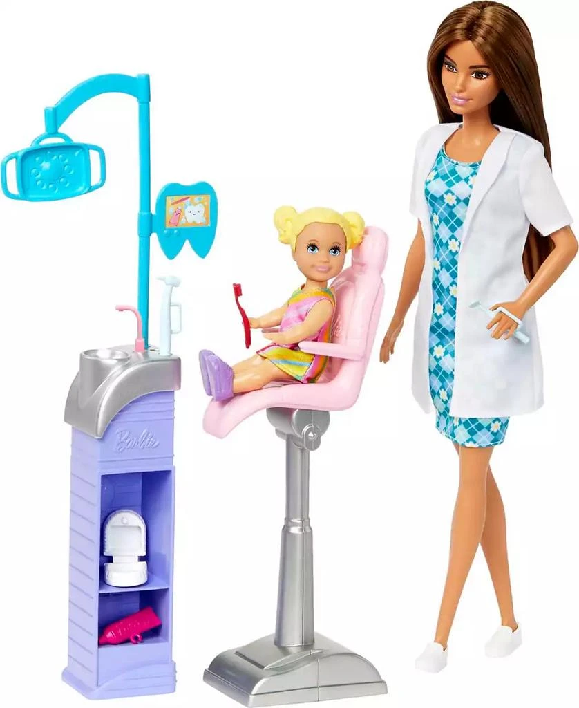 Barbie Careers Dentist Doll and Playset With Accessories, Barbie Toys 3