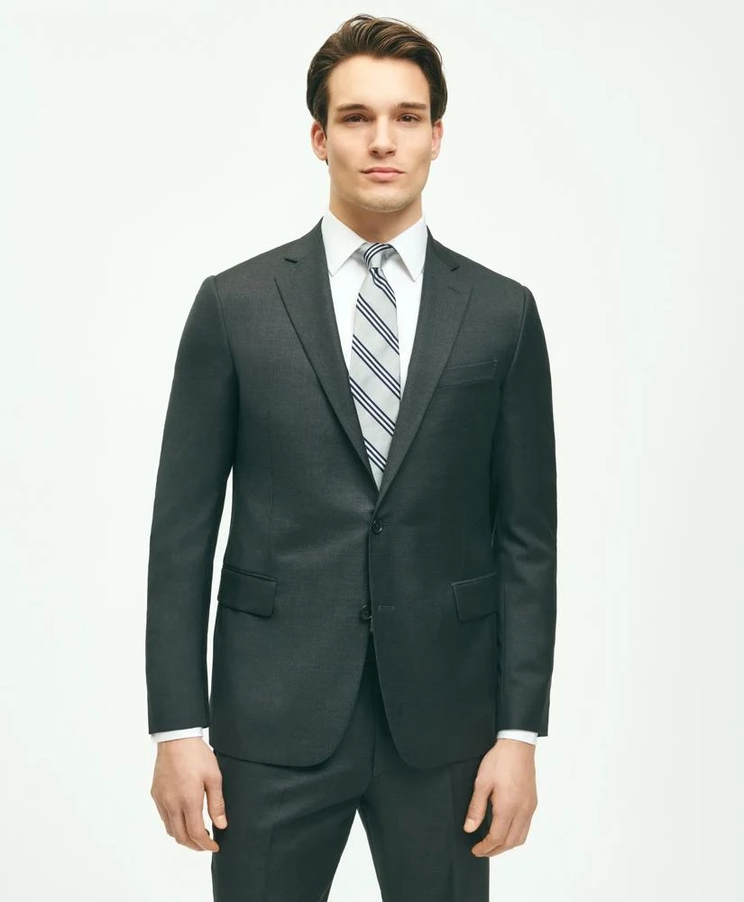 Brooks Brothers Classic Fit Wool Tic 1818 Suit 2