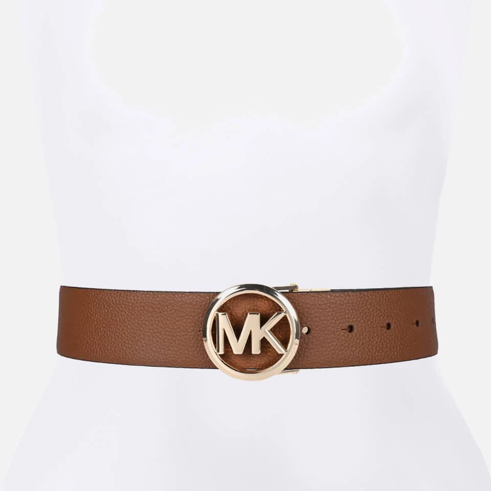 Michael Kors Reversible Pebble Leather Belt – On Sale Now  display picture 1
