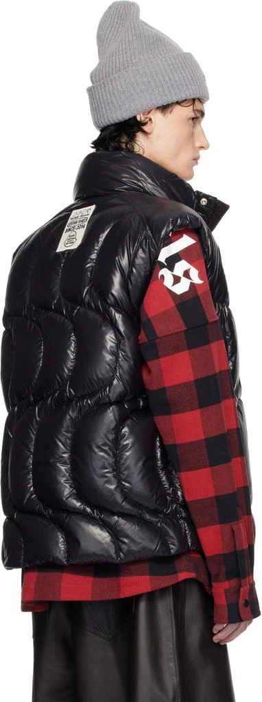 Moncler Moncler x Palm Angels Black Gwenyth Down Vest 3