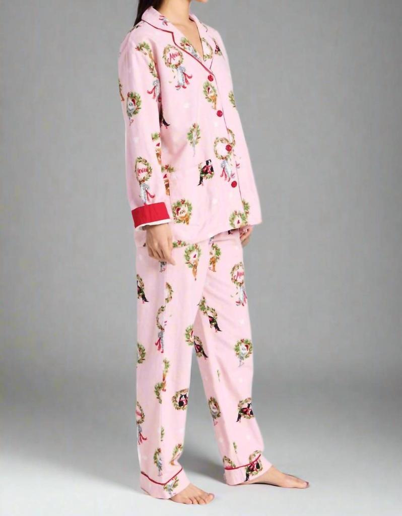 PJ Salvage Pj Salvage - Meowy Catmas Holiday Pajama Set