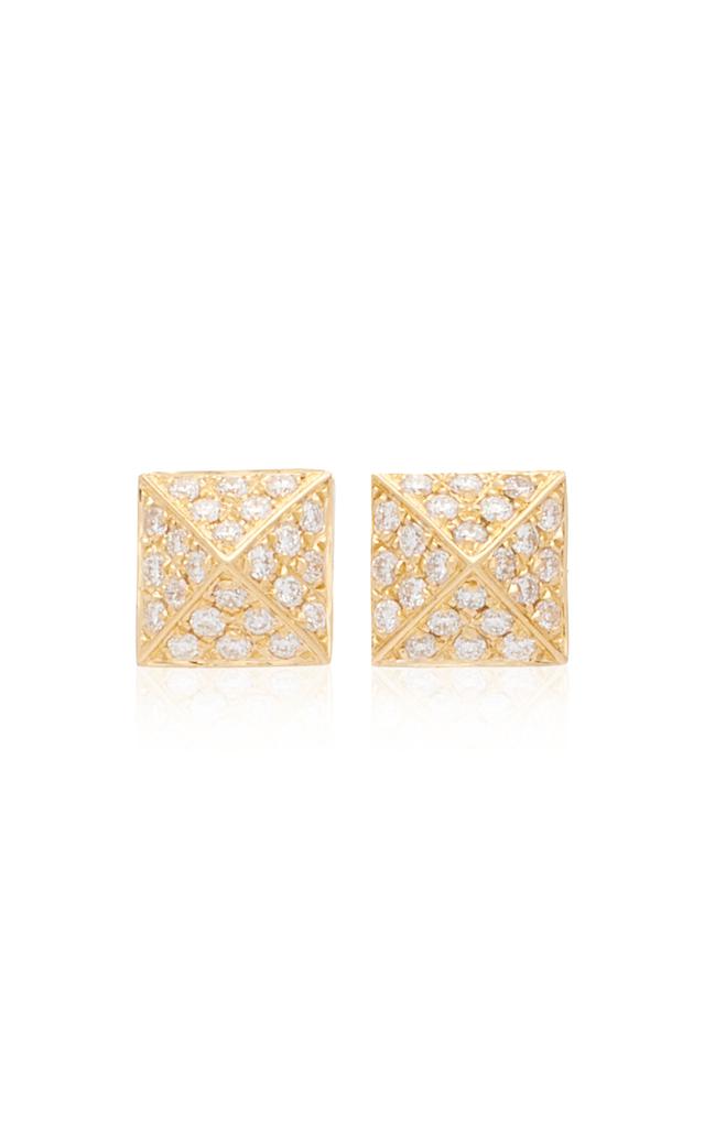 Anita Ko Anita Ko - Spike 18K Yellow Gold Diamond Earrings - Gold - OS - Moda Operandi - Gifts For Her