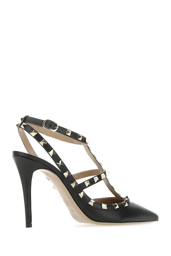 Valentino Black leather Rockstud pumps 2