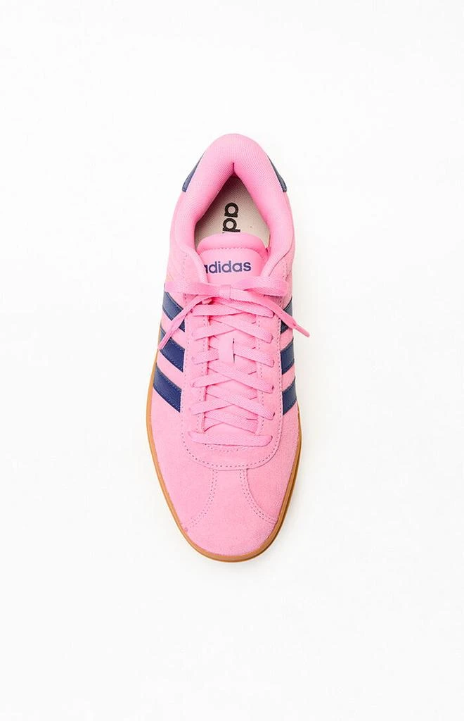 Adidas Women's Pink VL Court Bold Sneakers 5