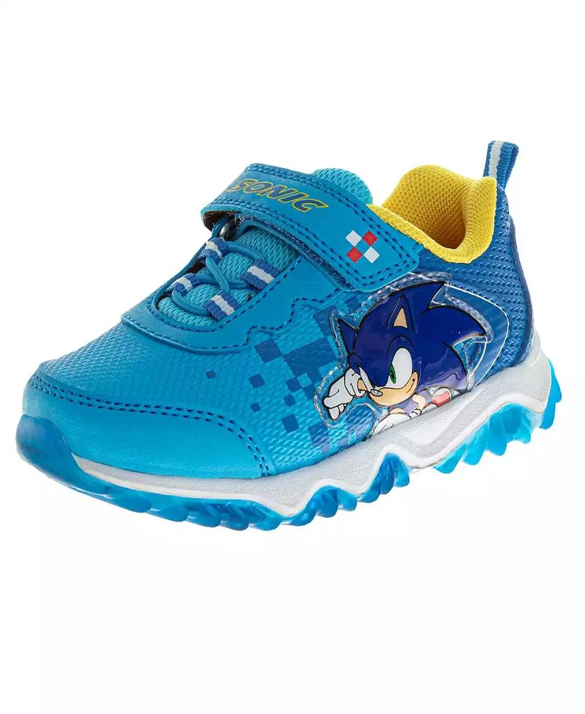 SEGA Sonic the Hedgehog Toddler Boys Light Up Sneakers 1