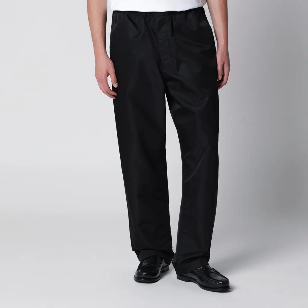 Prada Trousers in black Re-Nylon