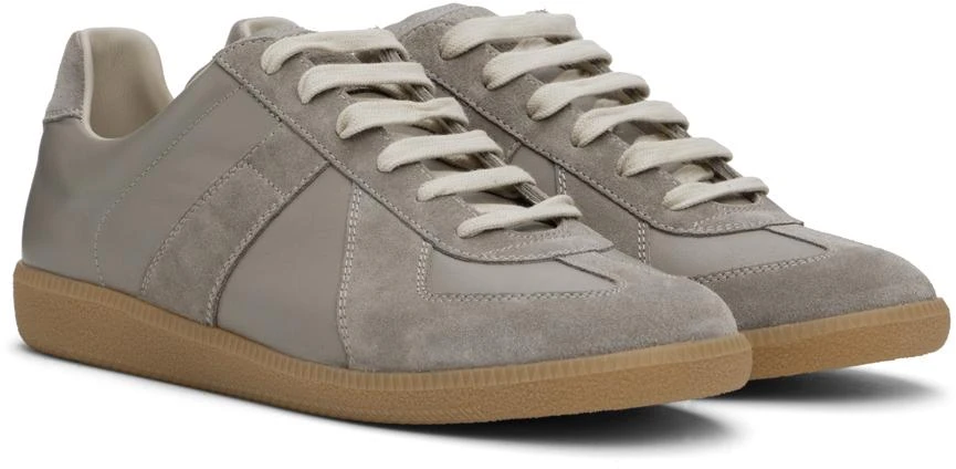 MAISON MARGIELA Gray Replica Sneakers 4