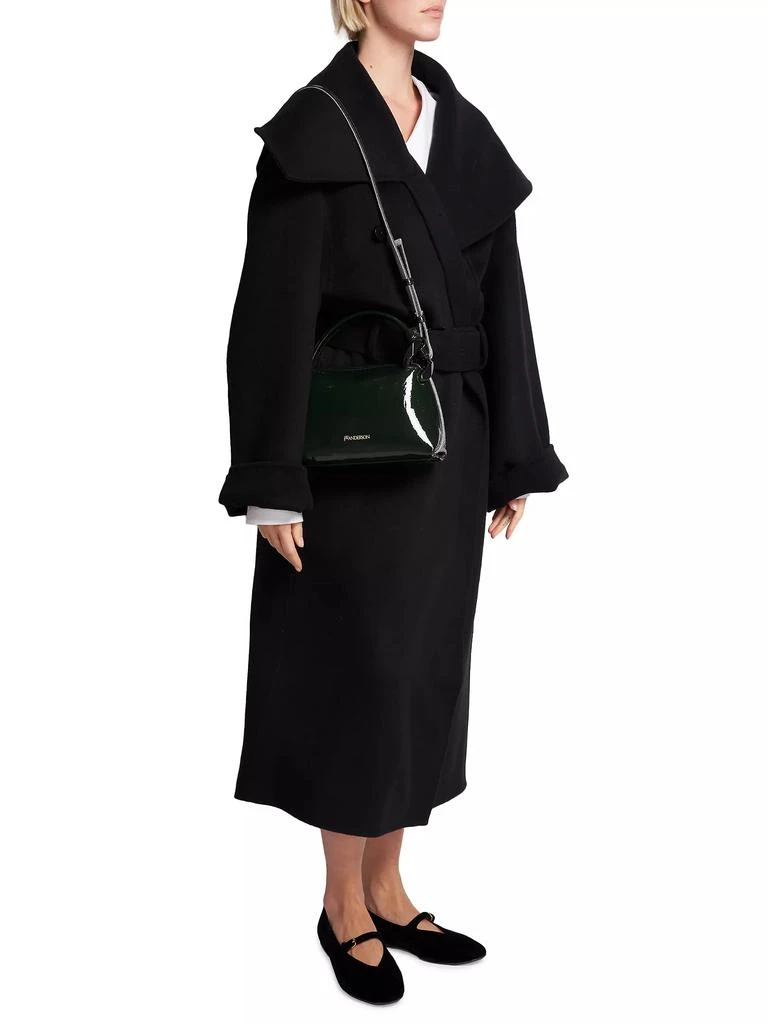 JW Anderson JWA Corner Patent Top-Handle Bag 2