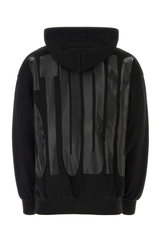1989 STUDIO Black cotton sweatshirt
