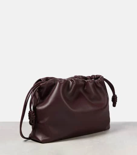 Loewe Flamenco Large leather clutch 4