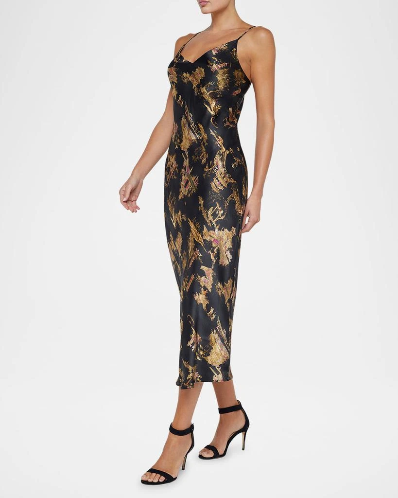 L'Agence Seridie Mid-Length Slip Dress 4