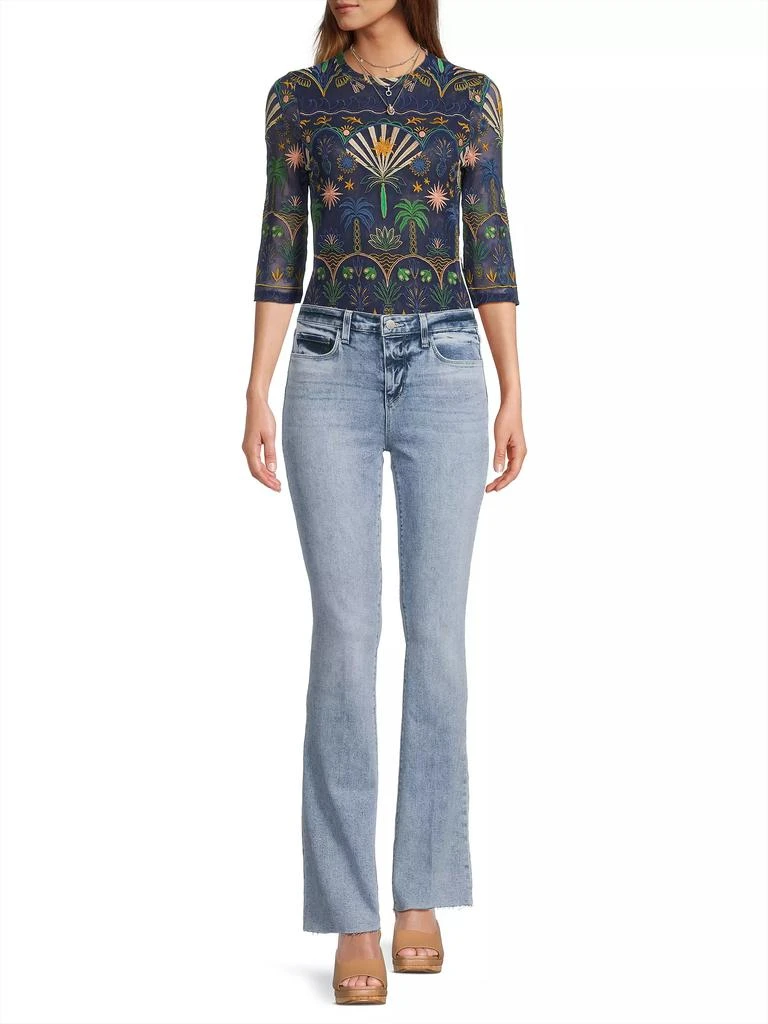 Johnny Was Kaia Mesh T-Shirt 2