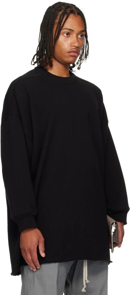 Rick Owens Black Concordians Tommy LS Sweatshirt 2