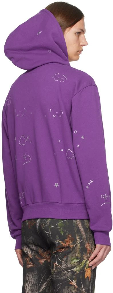 Praying Purple Pocket Creature Hoodie 3