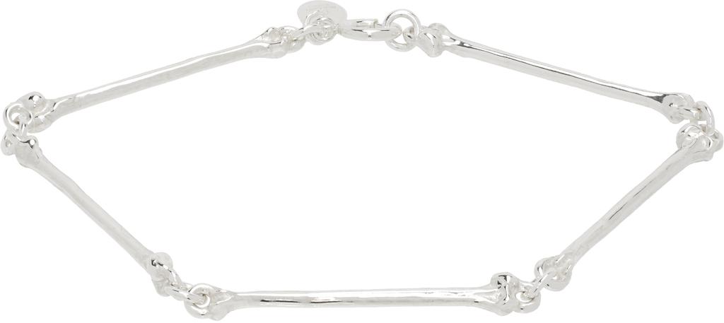 TAKAHIROMIYASHITA TheSoloist. Silver L Skeleton Bone Bracelet