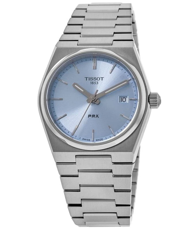 Tissot Tissot PRX Quartz Light Blue Dial Steel Unisex Watch T137.210.11.351.00 1