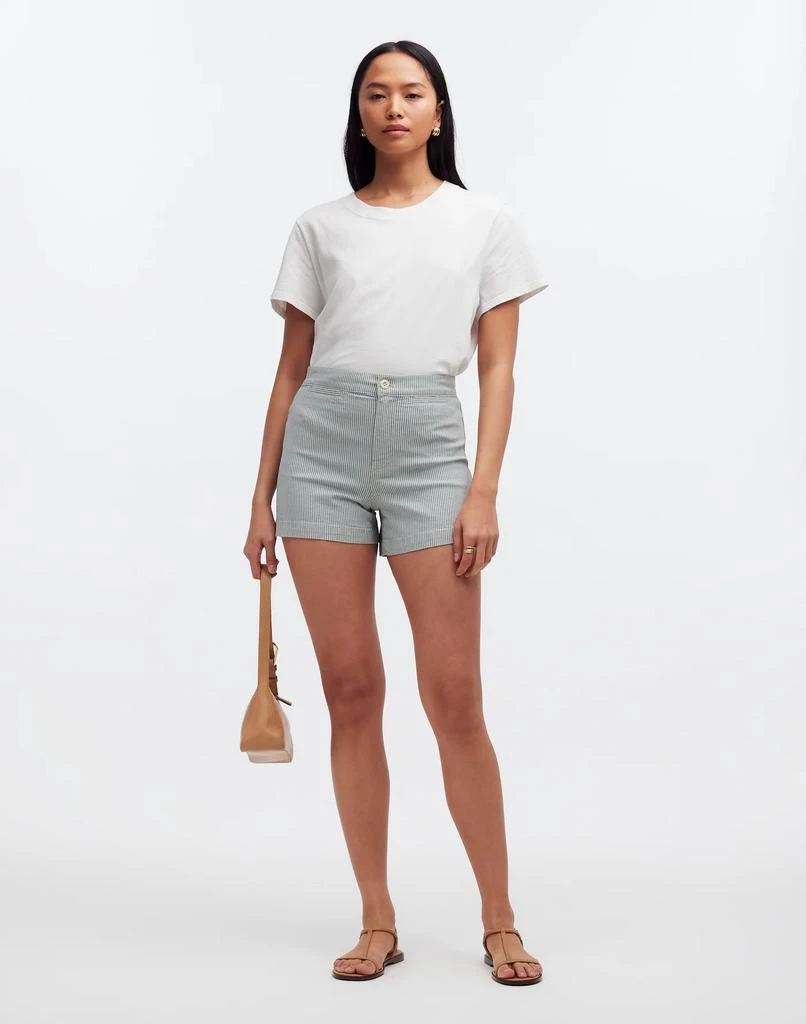 Madewell The Denim Emmett Short in Yarn-Dyed Stripe: Welt Pocket Edition 2