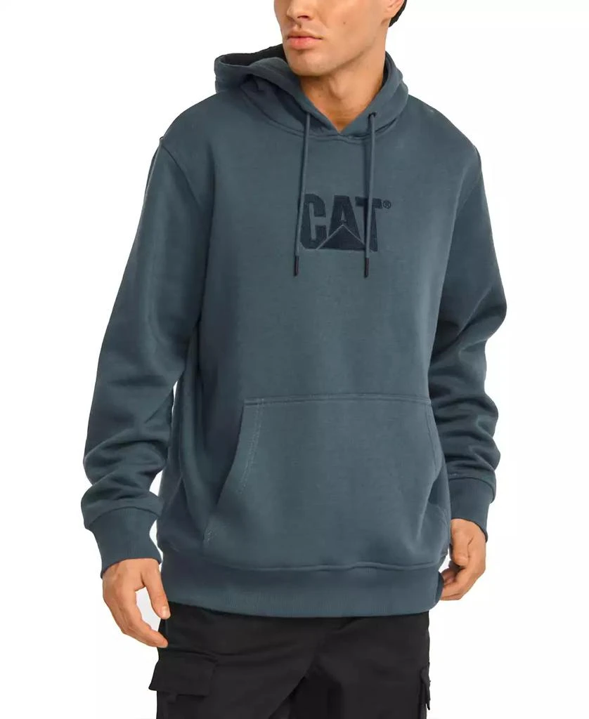 Cat Men's Fleece Cat Logo Pullover Hoodie 4