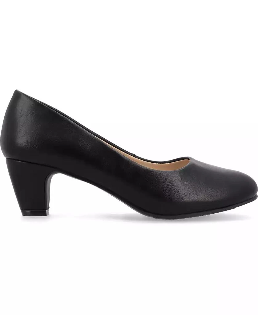Journee Collection Women's Luu Round Toe Pumps 2