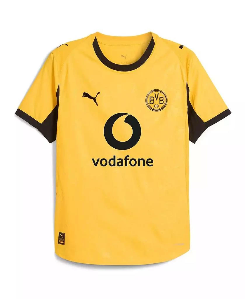 Puma Men
s Yellow Borussia Dortmund 2025/26 Cup Authentic Jersey 3