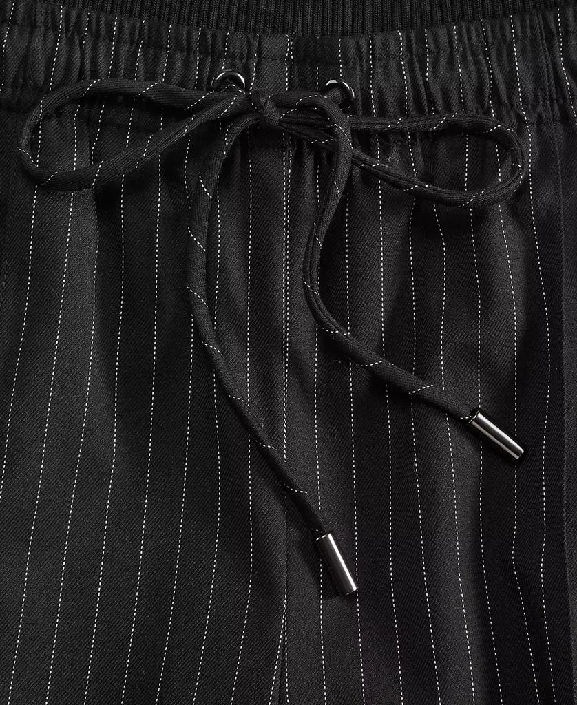 INC International Women
s Striped Drawstring Twill Pants, Macy
s Exclusive 6